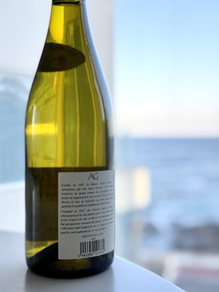 FRANCE-BOURGOGNE-ANDRE-GOICHOT-MACON-VILLAGES-CHARDONNAY