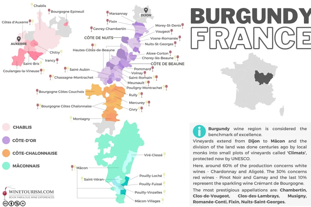 FRANCE-BOUGGOGNE-WINE-MAP